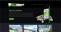 Desktop Screenshot of betmemo.com
